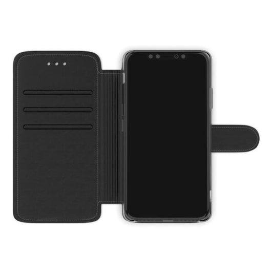 iPhone 17 Pro Max Case – Faux Leather Flip Cover with Card Holder
