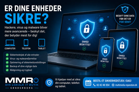 Computer sikkerhed Beskyt dig mod virus og hackerangreb