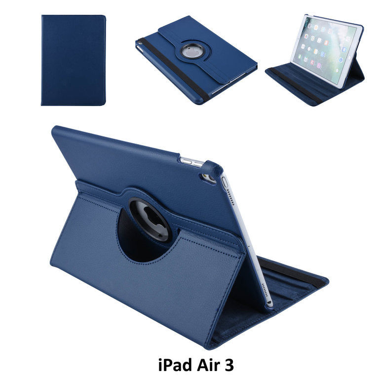 360 graders læder flipcover til iPad 10.2 - iCoveru.dk