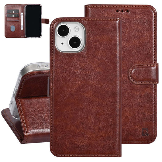 iPhone 15 PU Læder Etui med kort holder - MMR ApS