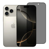 iPhone 18 - 17 Pro Privacy Skærmbeskyttelse – Hærdet Glas Anti-Spy