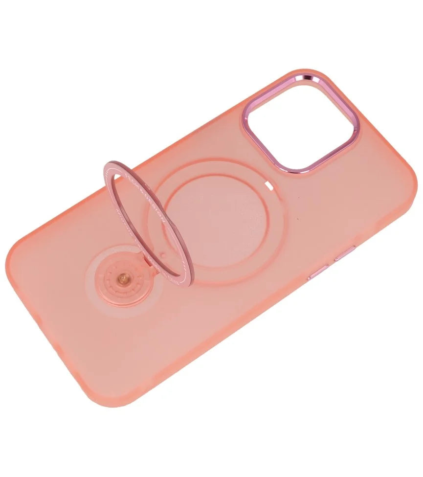 iPhone 15 Plus Soft TPU Silikon med ring og Magsafe - MMR ApS
